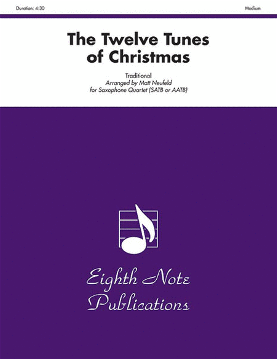 The Twelve Tunes of Christmas Small Ensemble scores gallery preview page 1
