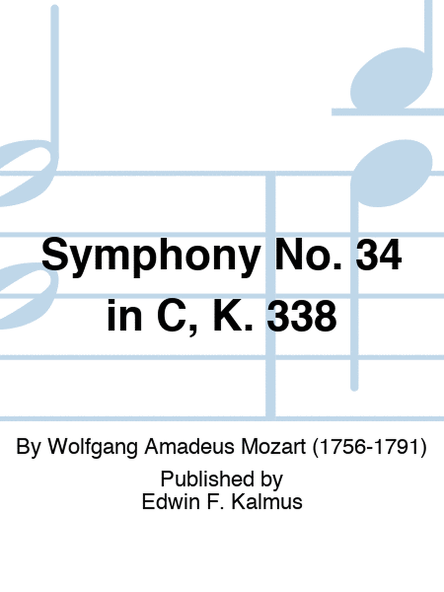 Symphony No. 34 in C, K. 338