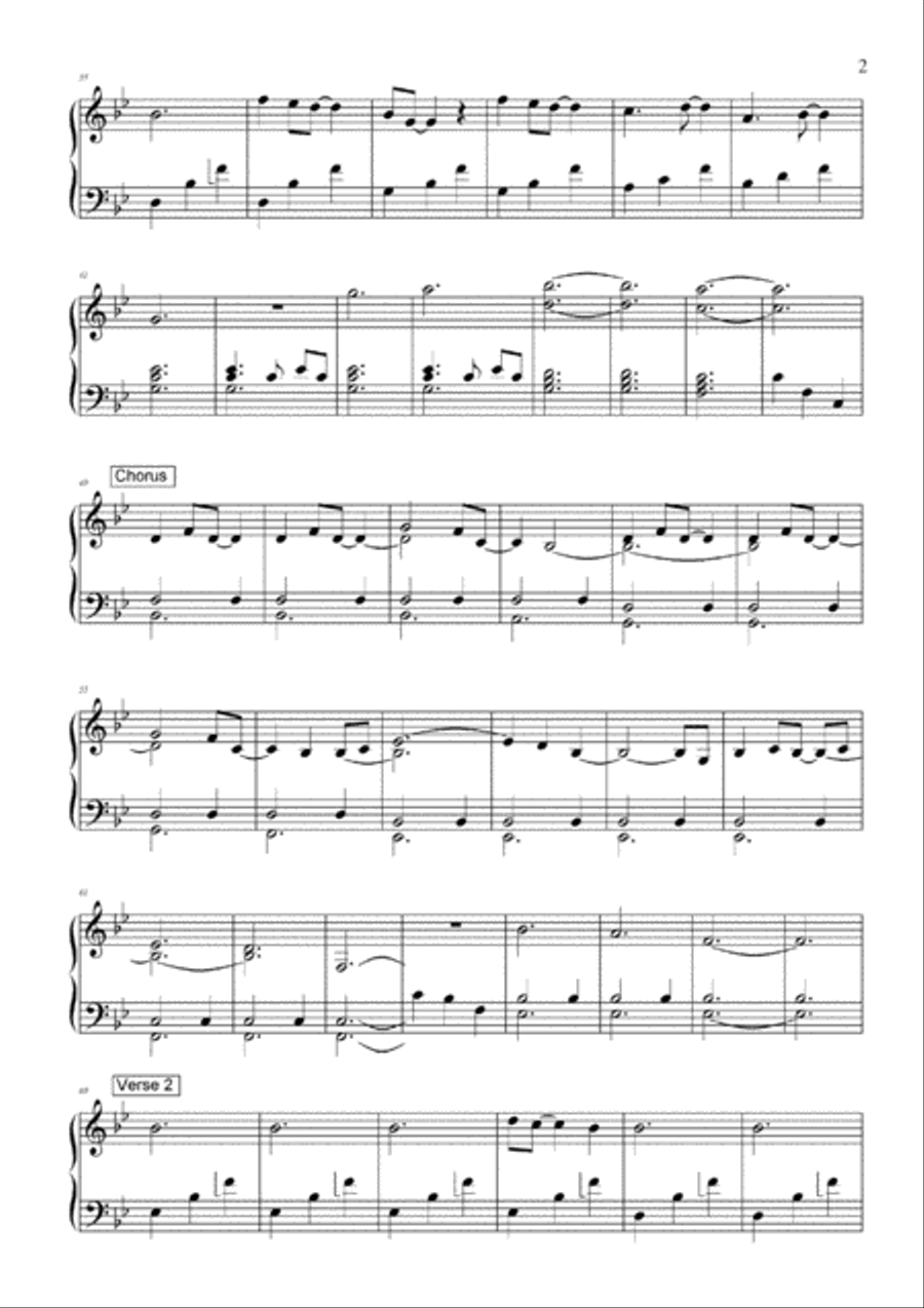 A Thousand Years Piano Solo scores gallery preview page 2