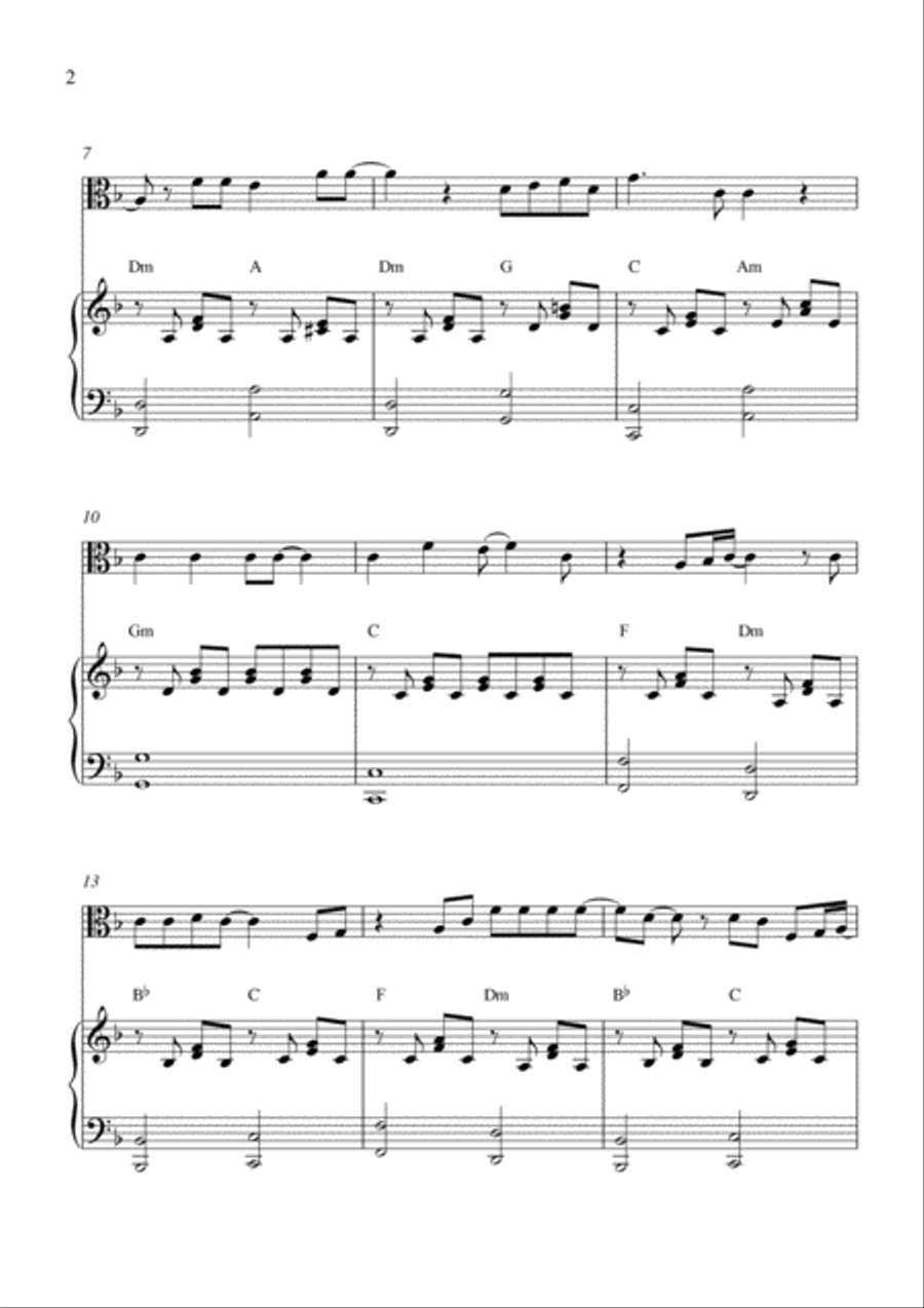 Eternal Flame Viola scores gallery preview page 2