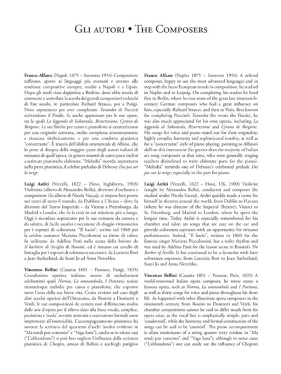 Italian Art Songs High Voice scores gallery preview page 4