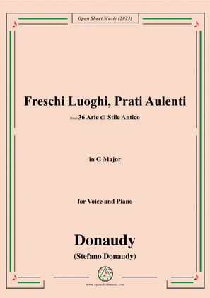 Donaudy-Freschi Luoghi,Prati Aulenti,in G Major