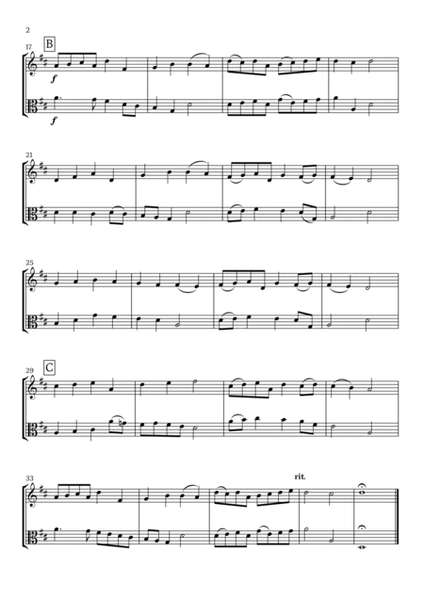 Jesus Christ Is Risen Today (for Flute and Viola) - Easter Hymn image number null