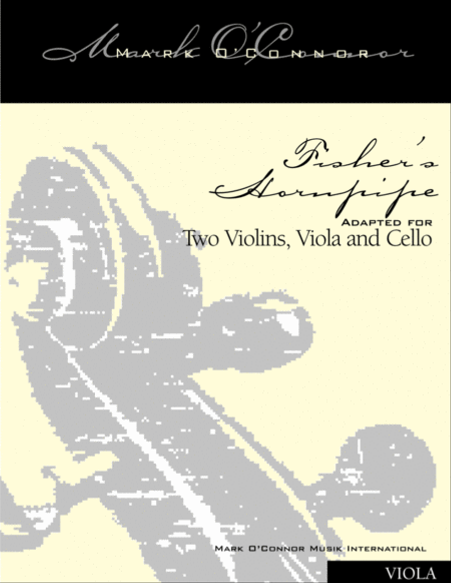 Book cover for Fisher's Hornpipe (viola part - two vlns, vla, cel)