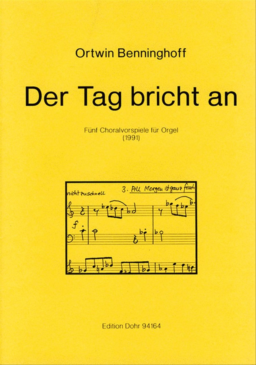 Der Tag bricht an