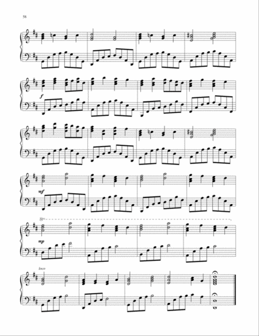 Piano Weavings Volume 2 Piano Solo scores gallery preview page 59
