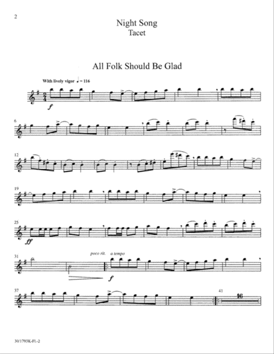Good King Wenceslas - Inst Parts Choir scores gallery preview page 3