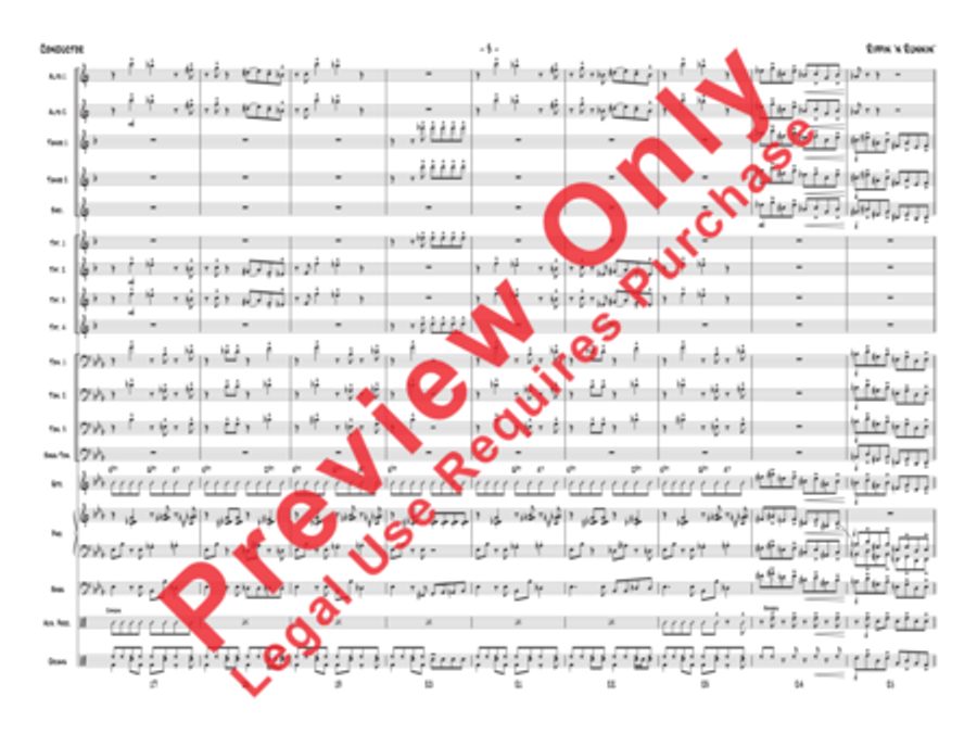 Rippin' 'n Runnin' Jazz Ensemble scores gallery preview page 4