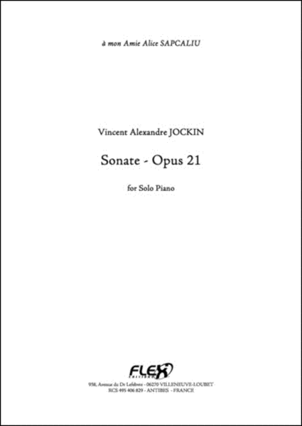 Sonate, Opus 21 image number null