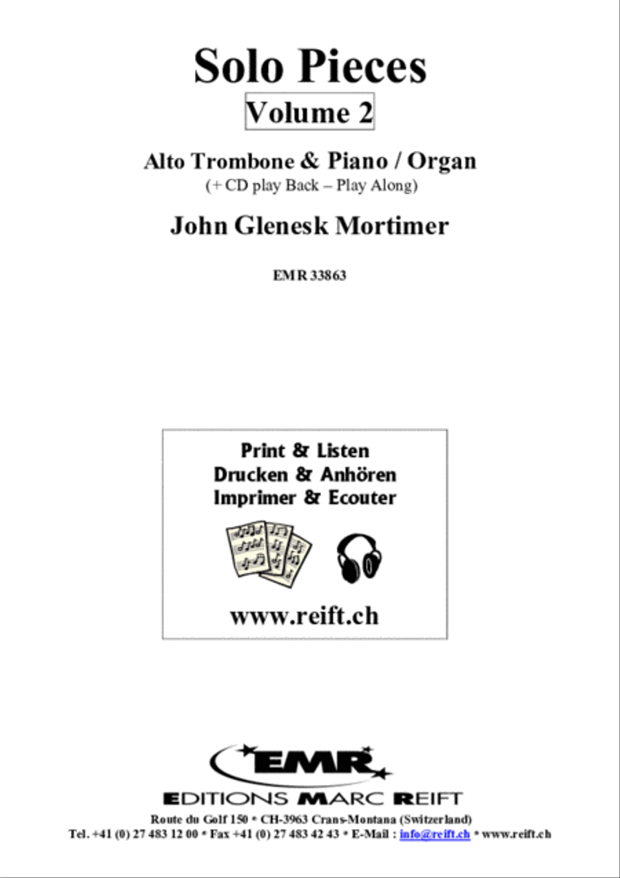Solo Pieces Vol. 2 Organ scores gallery preview page 2