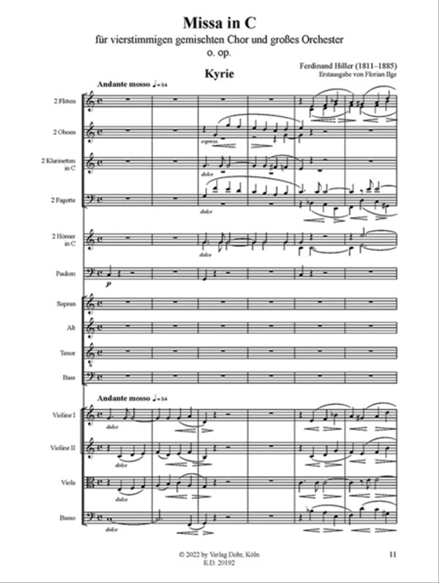 Messen, Band 1 4-Part scores gallery preview page 2