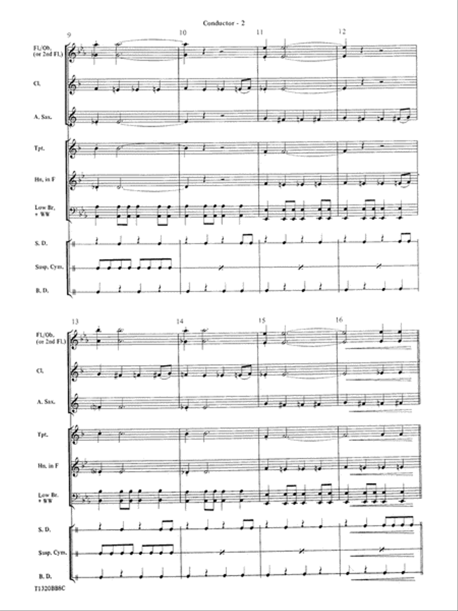 Batman Theme (from the Original TV Series): Score Concert Band scores gallery preview page 3