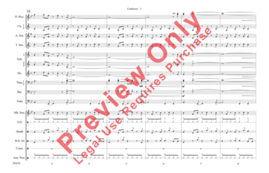 Land of Make Believe Land of Make Believe Marching Band scores gallery preview page 4