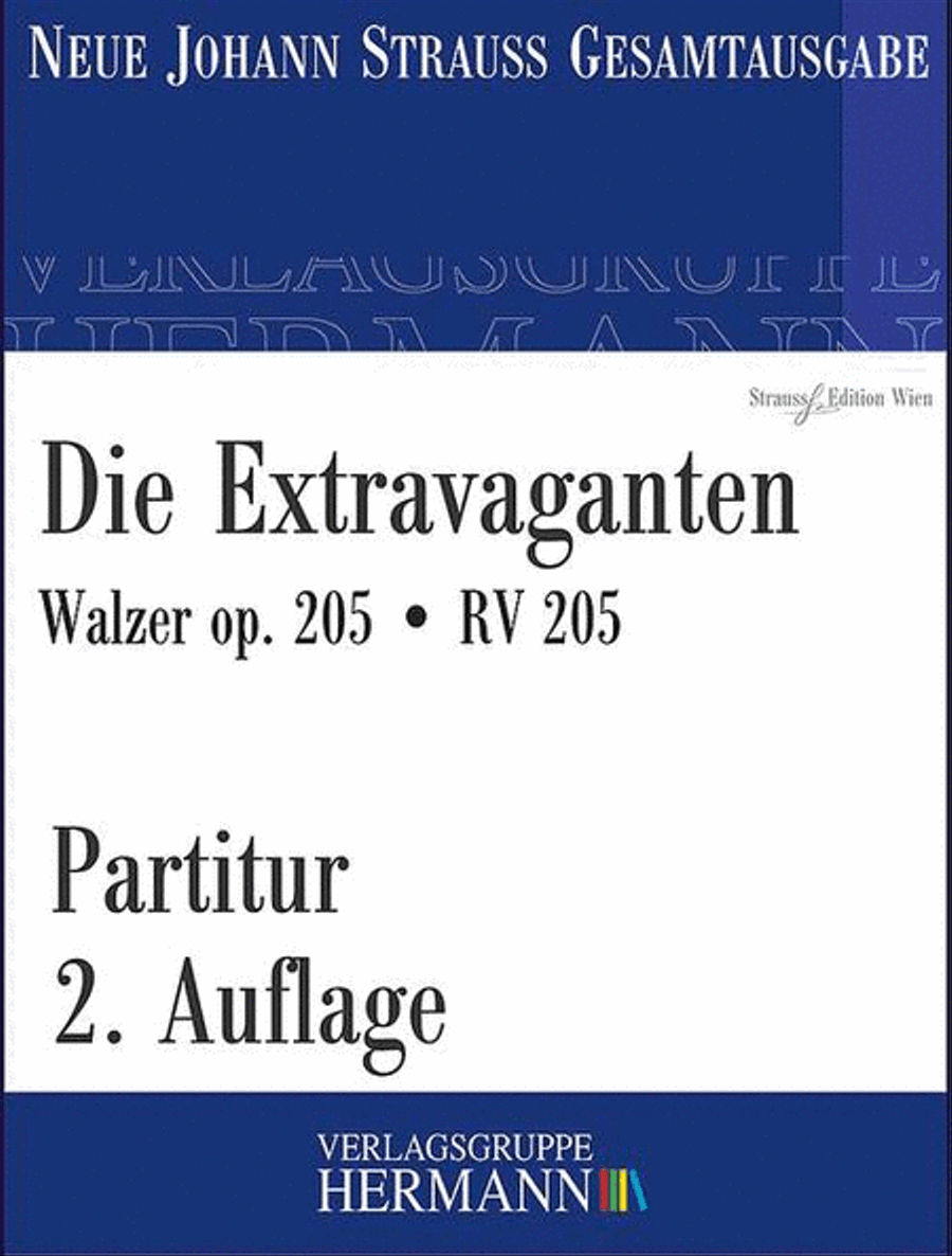 Die Extravaganten op. 205 RV 205 Orchestra scores gallery preview page 1