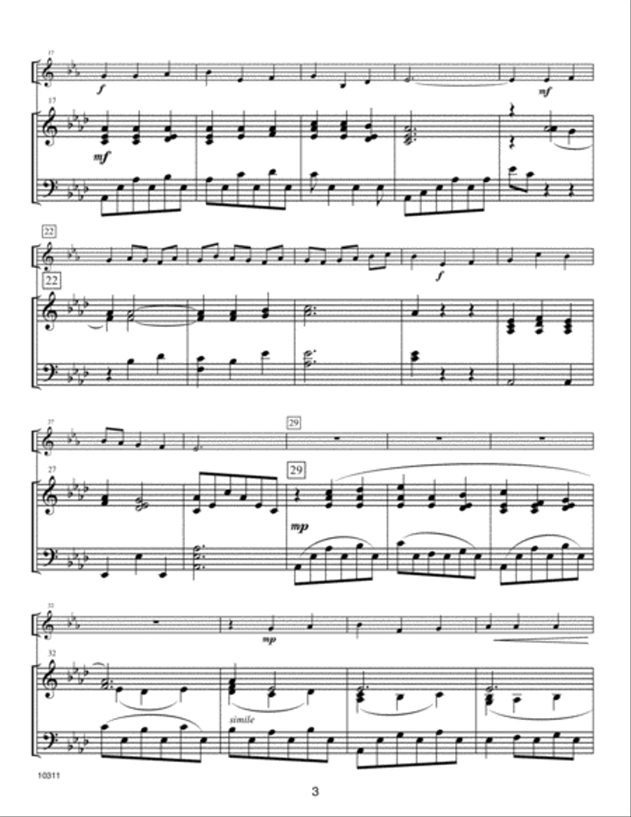 Kendor Debut Solos - Horn in F with MP3s Horn Solo scores gallery preview page 3