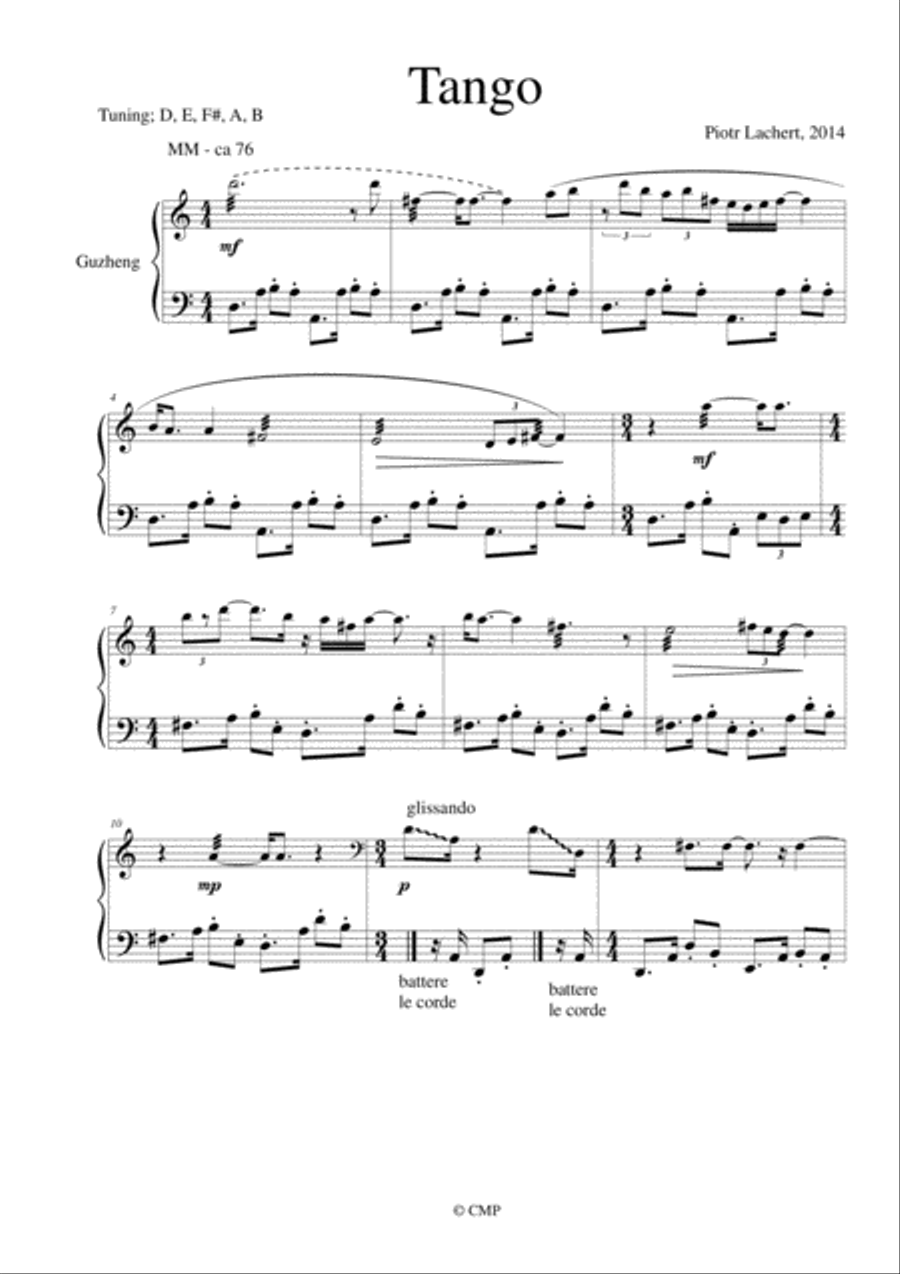 Guzheng Tango