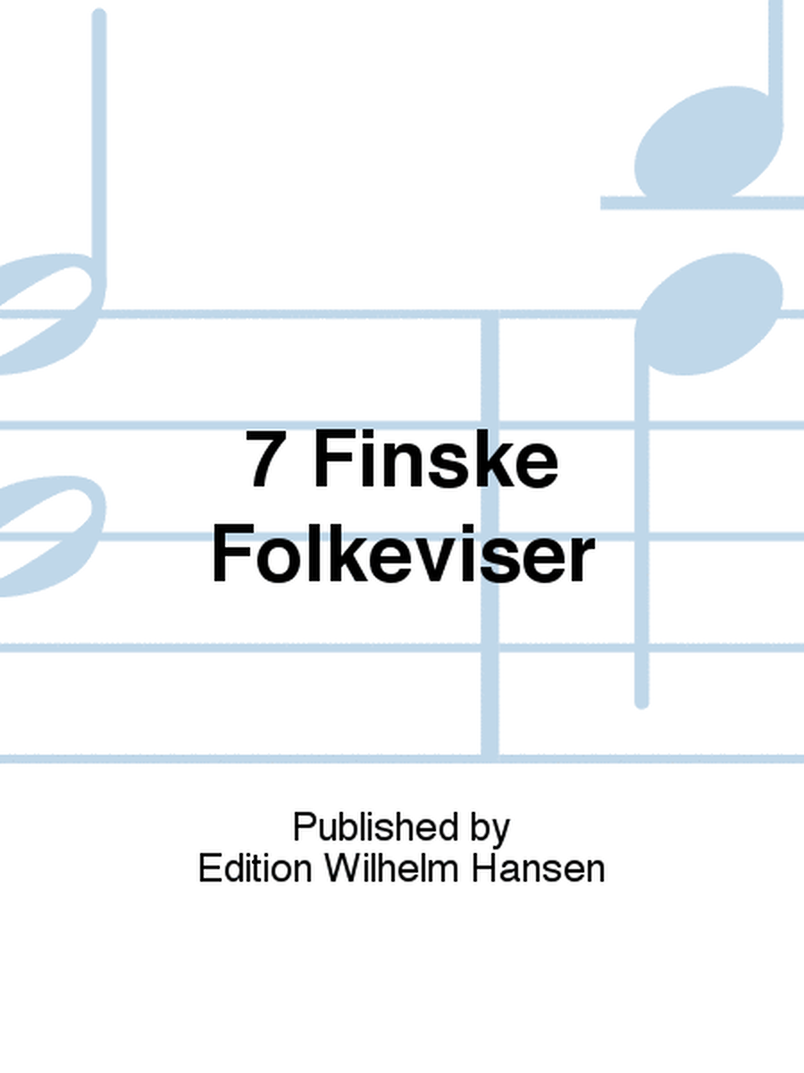 7 Finske Folkeviser