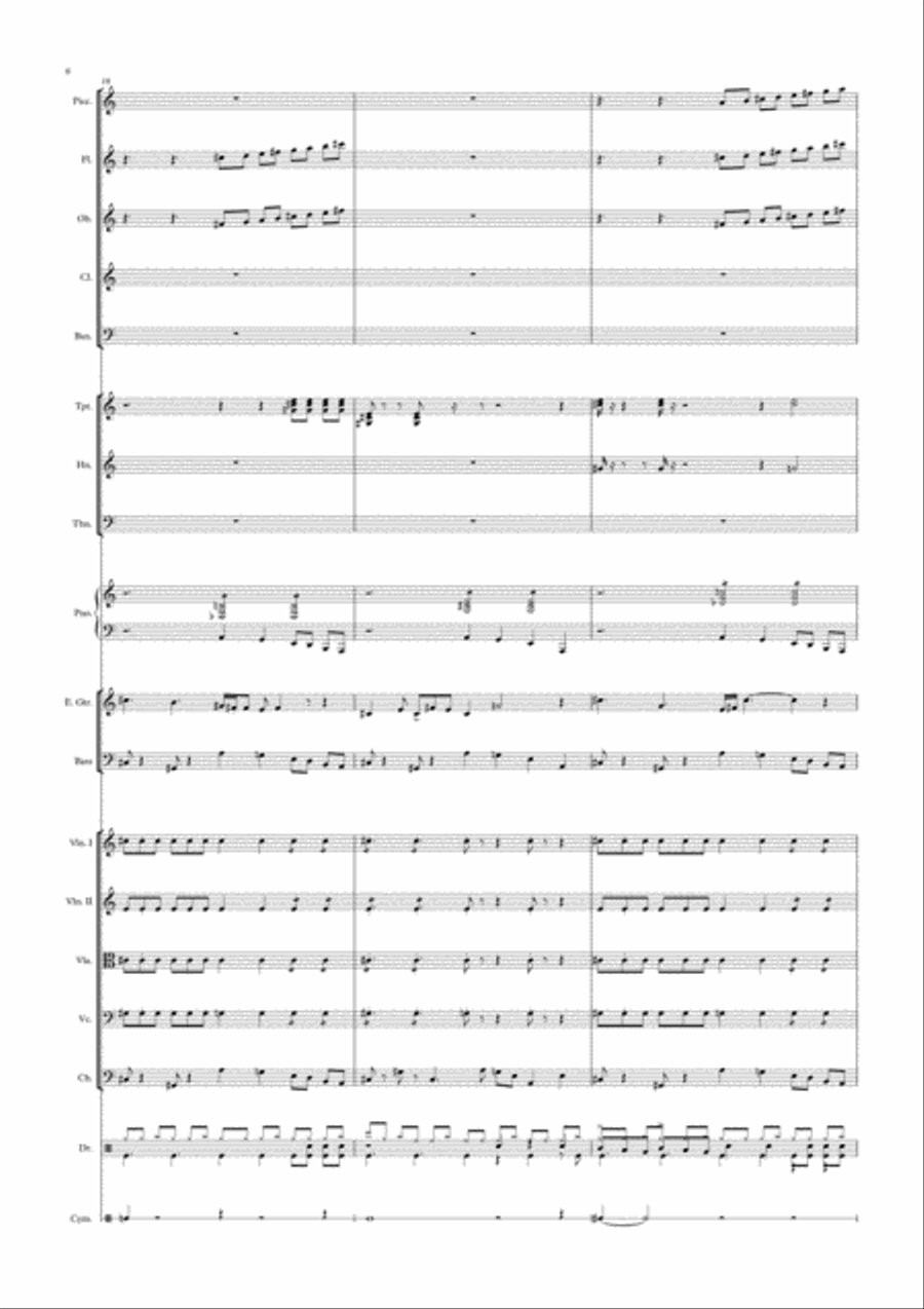 Patterns: E - Smacko Jazz Ensemble scores gallery preview page 6