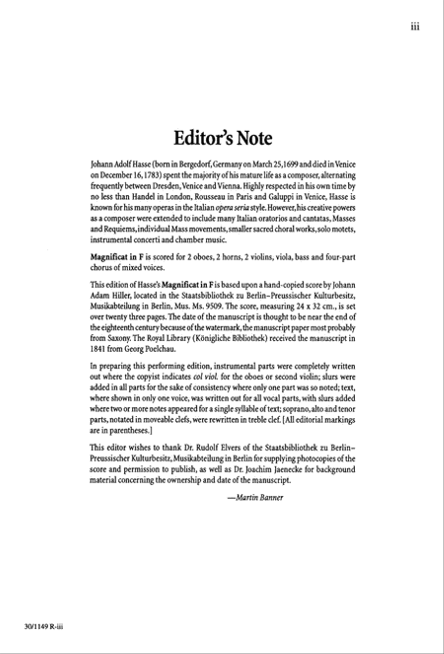 Magnificat in F - Choral Score 4-Part scores gallery preview page 5