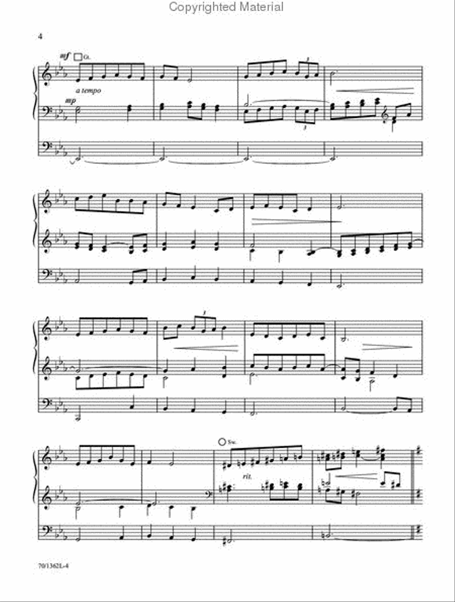 Carols and Candles Carols and Candles Organ Solo scores gallery preview page 3
