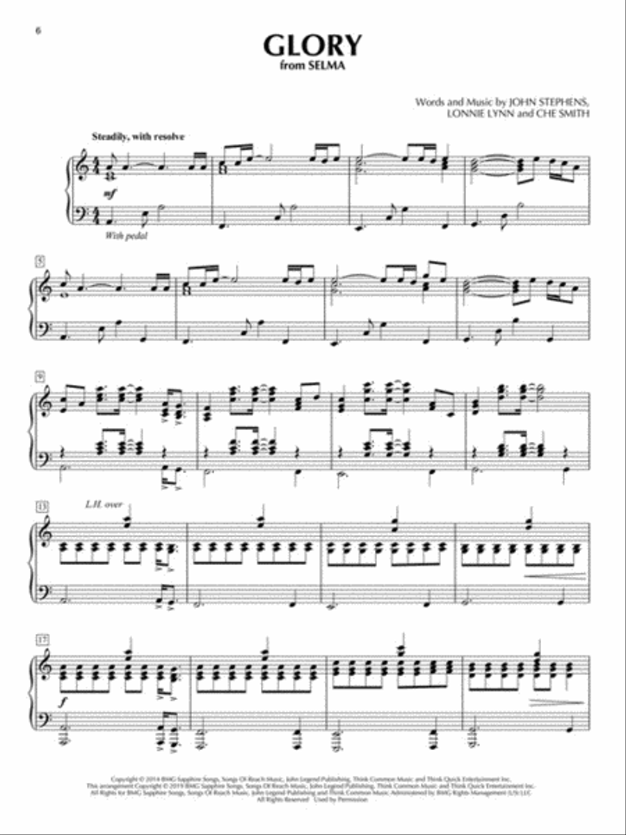 The John Legend Collection for Piano Solo Piano Solo scores gallery preview page 3