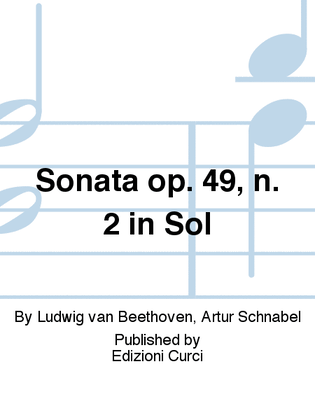 Sonata op. 49, n. 2 in Sol