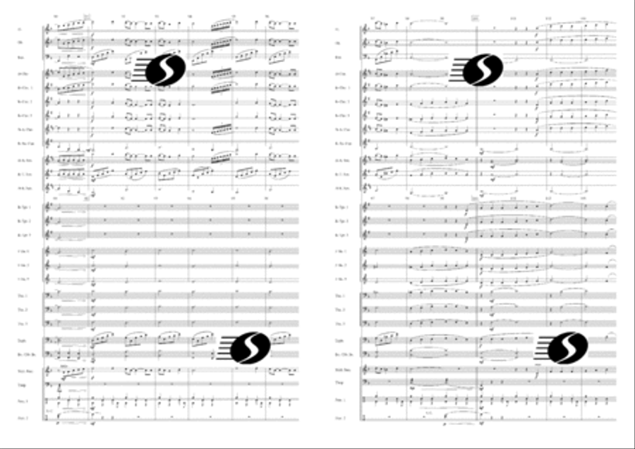 Irish Sketches Concert Band scores gallery preview page 9