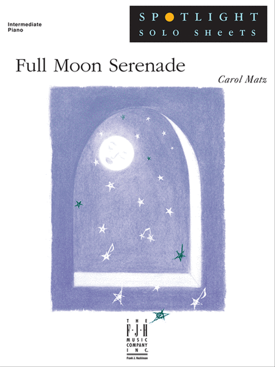 Full Moon Serenade Full Moon Serenade Piano Solo scores gallery preview page 1