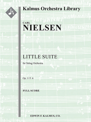 Book cover for Little Suite, Op. 1/ F. 6