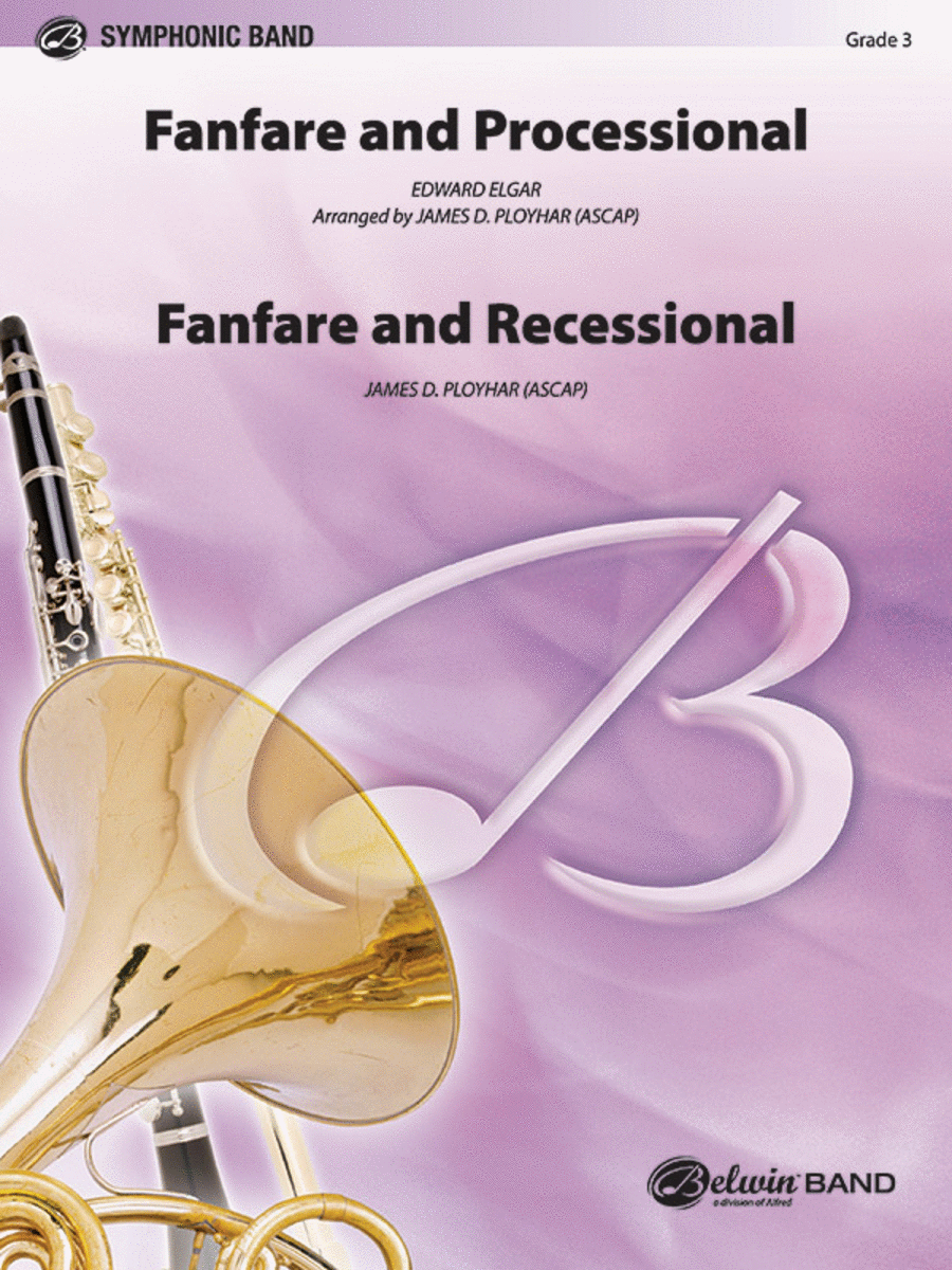 Fanfare, Processional and Recessional Concert Band scores gallery preview page 1