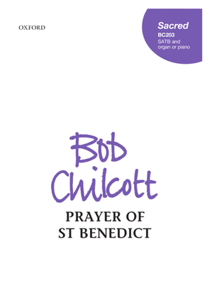 Book cover for Prayer of St Benedict