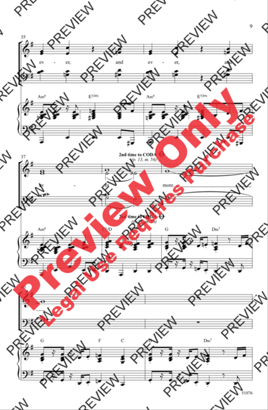 On a Clear Day On a Clear Day 4-Part scores gallery preview page 8