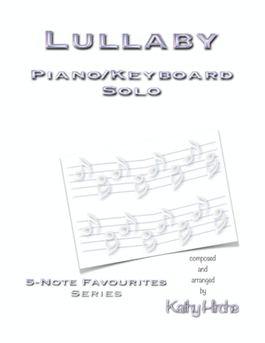 Lullaby - Piano/Keyboard Solo image number null