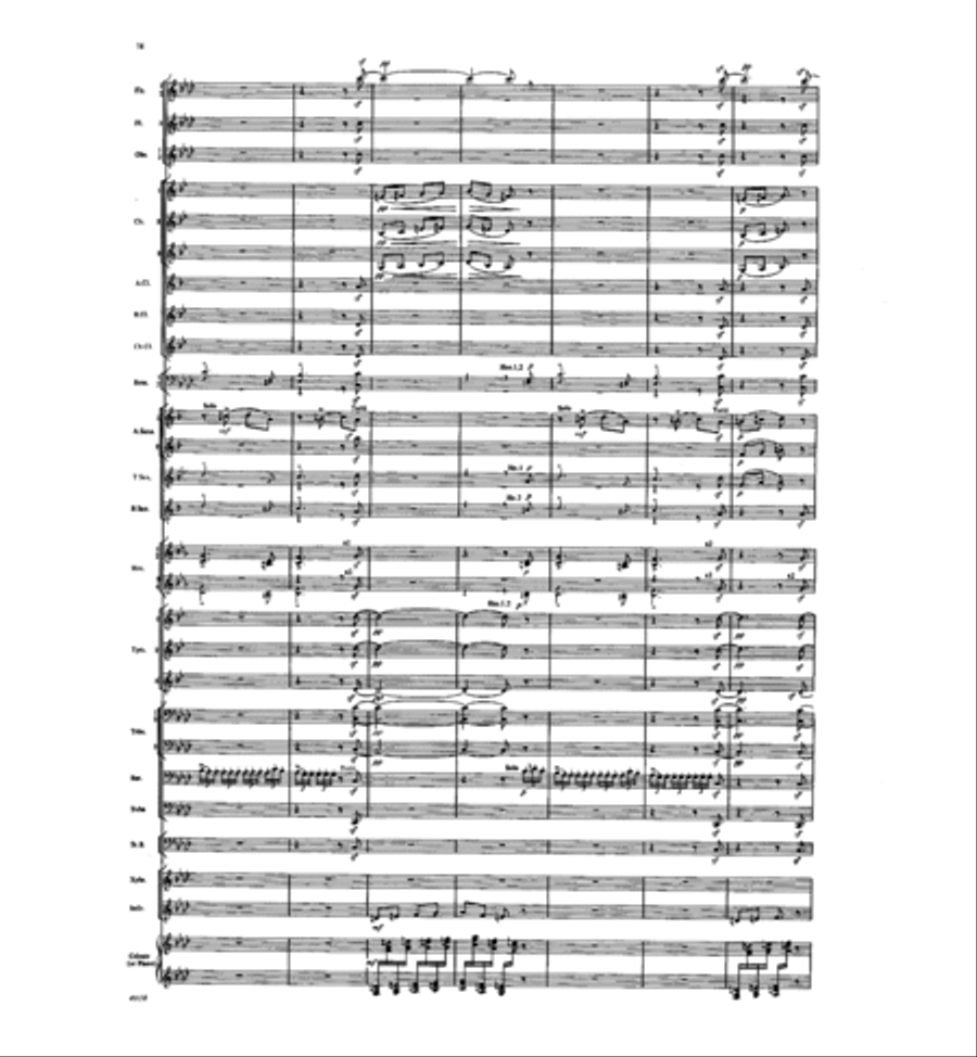 Selections from the Nutcracker Suite Concert Band scores gallery preview page 12