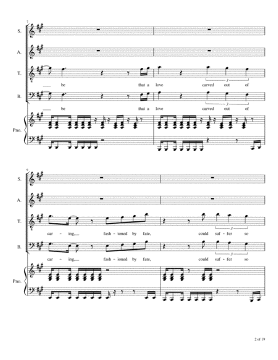 Something About You 4-Part scores gallery preview page 3