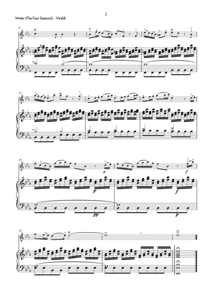 Vivaldi - Largo from Winter (The Four Seasons) in E Flat Major - Intermediate image number null