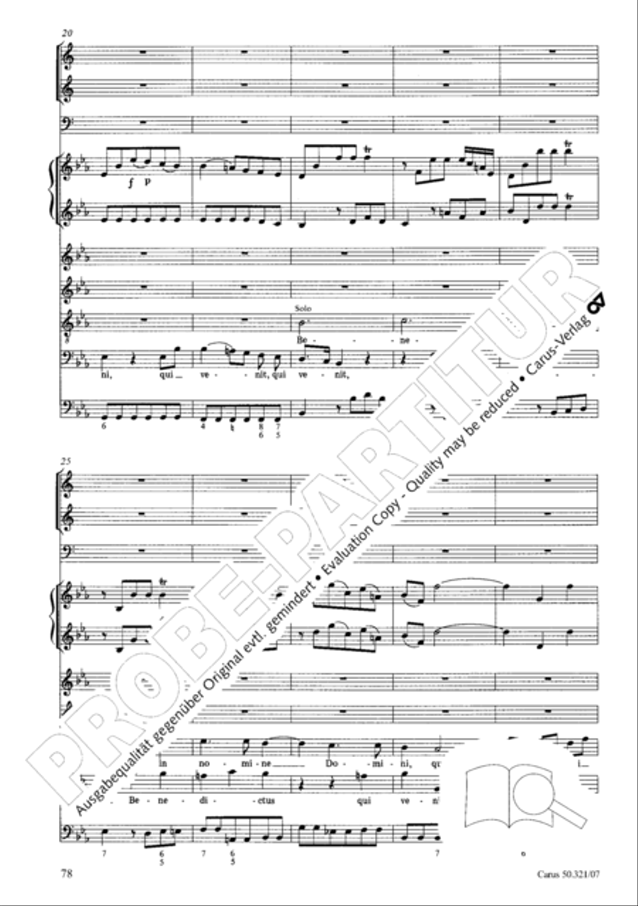 Requiem in C minor Requiem in C minor 4-Part scores gallery preview page 85
