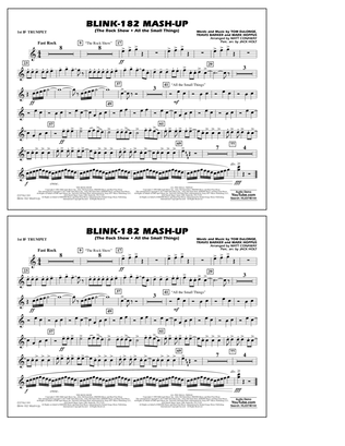 Book cover for Blink-182 Mash-Up - 1st Bb Trumpet