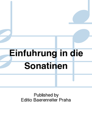 Book cover for Einführung in die Sonatinen