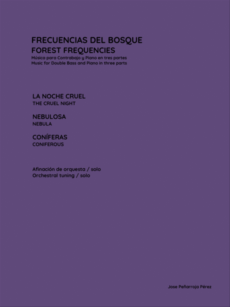 Coniferous / from Forest Frequencies String Duet scores gallery preview page 1