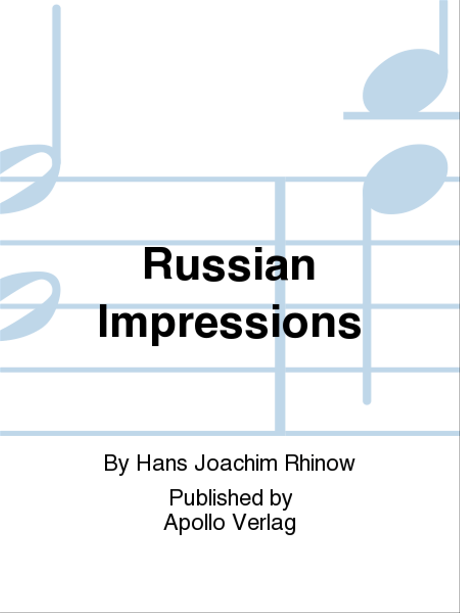 Russian Impressions Concert Band scores gallery preview page 1