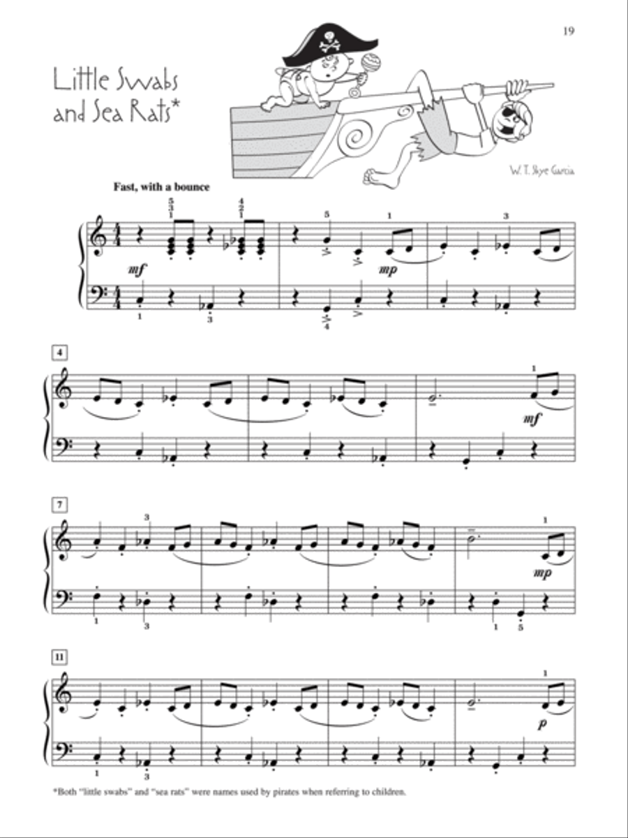 A Pirate's Life Easy Piano scores gallery preview page 7