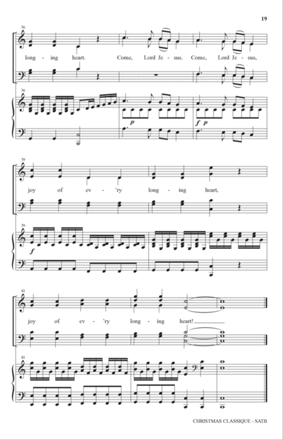 Christmas Classique Christmas Classique 4-Part scores gallery preview page 17