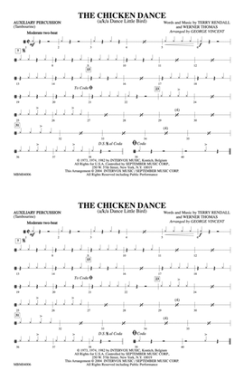 The Chicken Dance: Auxiliary Percussion
