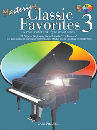 Book cover for Mastering Classic Favorites 3