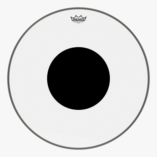 Controlled Sound Series Clear Black Dot Drumhead