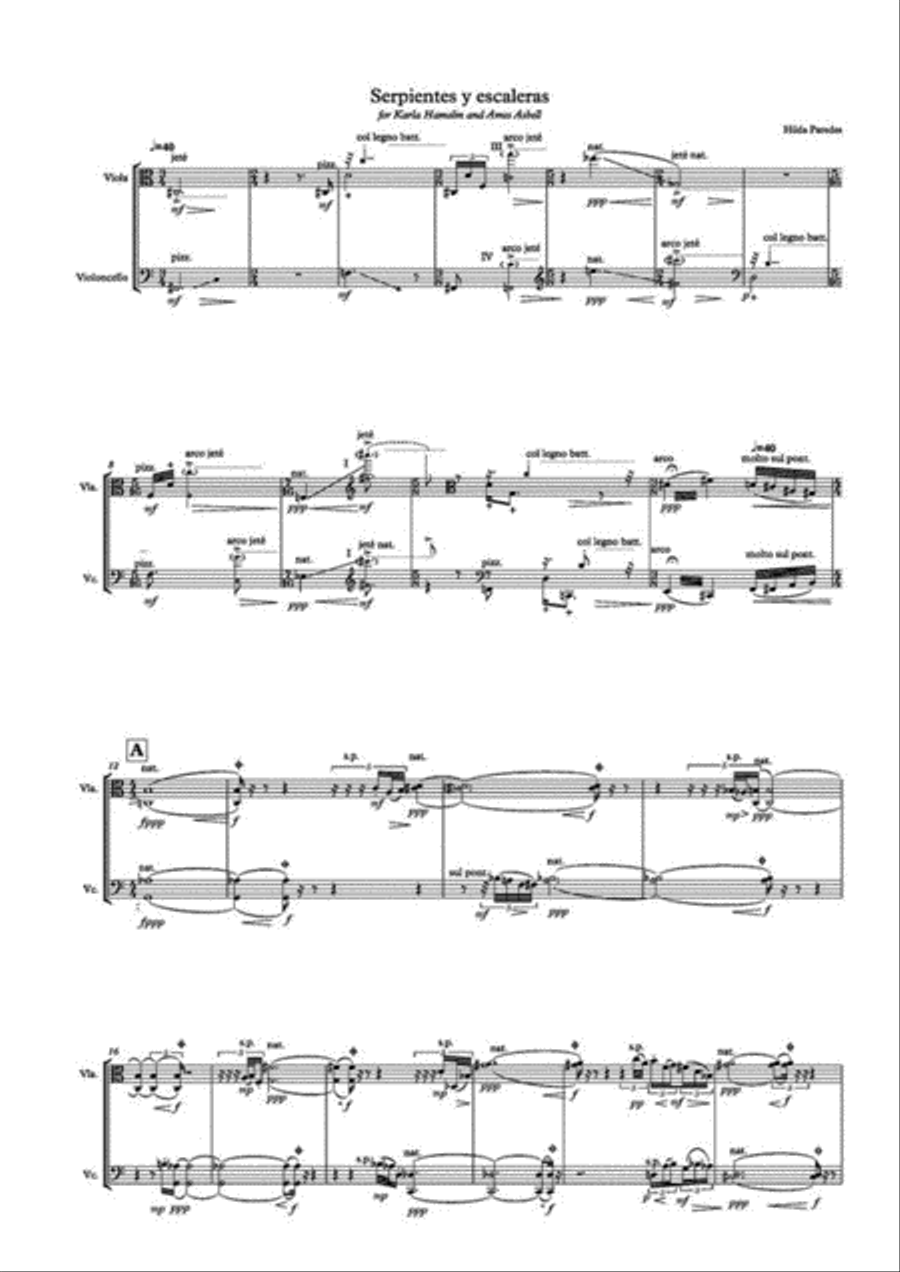 Serpientes y Escaleras Serpientes y Escaleras Cello scores gallery preview page 2