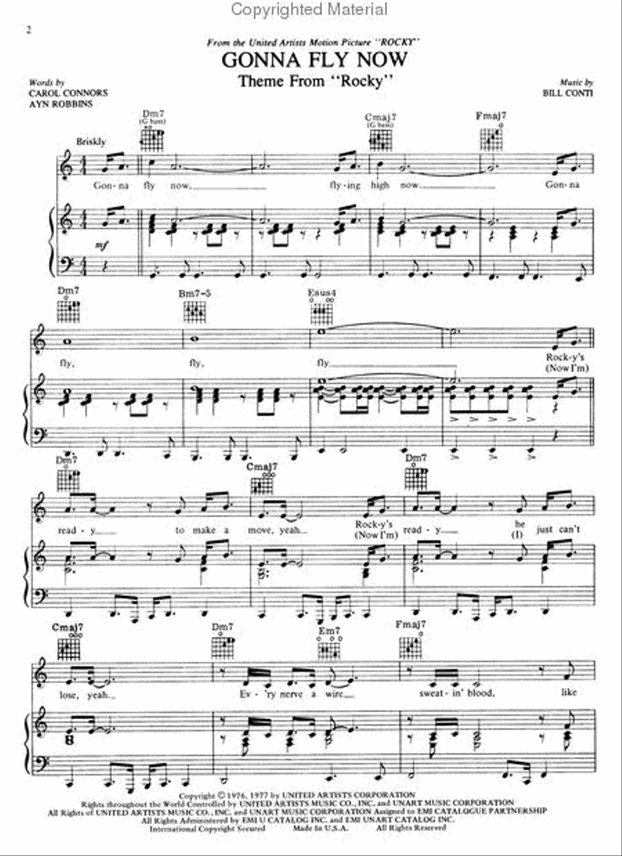 Gonna Fly Now (Theme from Rocky) Small Ensemble scores gallery preview page 2