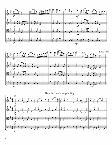 Carols for String Quartet, Volume II