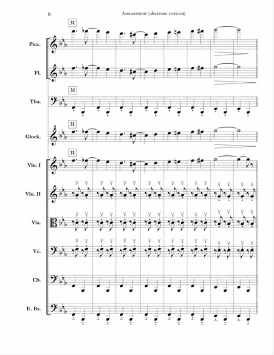 Bang Bang (my Baby Shot Me Down) Full Orchestra scores gallery preview page 6